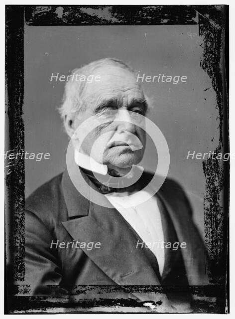 Hannibal Hamlin of Maine, between 1860 and 1875. Creator: Unknown.