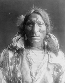 Elk Boy-Oglala, c1907. Creator: Edward Sheriff Curtis.