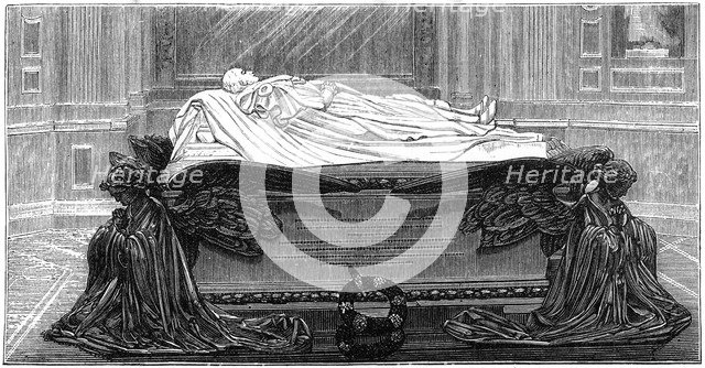 'Prince Consort's Tomb', 1880.Artist: Robert Taylor Pritchett
