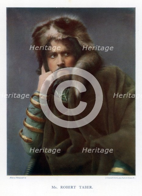Robert Taber, actor, 1901.Artist: J Caswall Smith