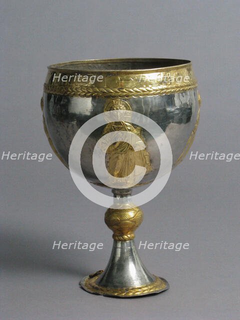 The Attarouthi Treasure - Chalice, Byzantine, 500-650. Creator: Unknown.