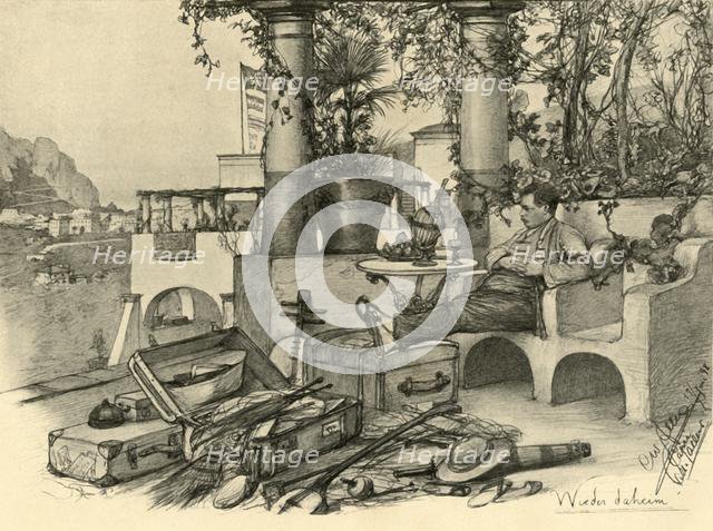 'Home Again', 1898.  Creator: Christian Wilhelm Allers.