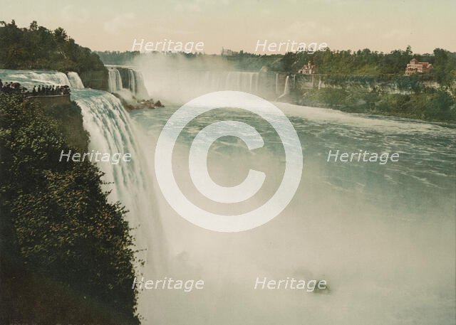 Niagara, the Falls from Prospect Point, c1898. Creator: Unknown.