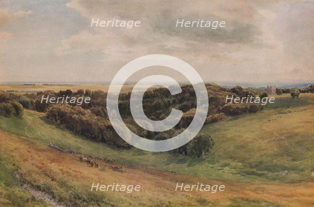 'Arundel Park', 1874. Artist: Thomas Collier.