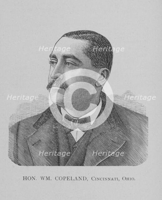 Hon. Wm. Copeland, Cincinnati, Ohio, 1888. Creator: Unknown.