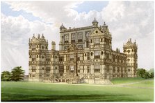 Wollaton Hall, Nottingham, Nottinghamshire, home of Lord Middleton, c1880. Artist: Unknown