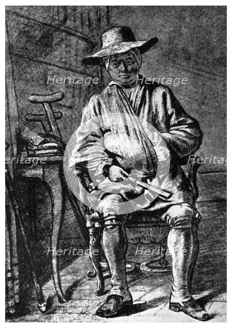 Jean-Simeon Chardin, French artist, 18th century (1956). Artist: Unknown