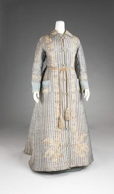 Dressing gown, Japanese, ca. 1875. Creator: Unknown.