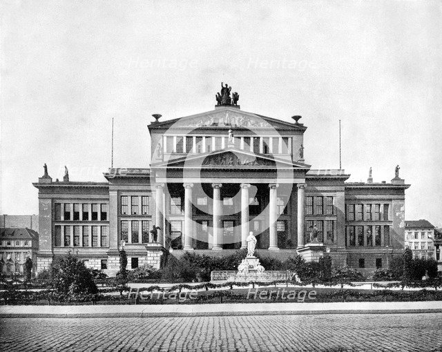 Comedy Theatre, Schiller Platz, Berlin, 1893.Artist: John L Stoddard