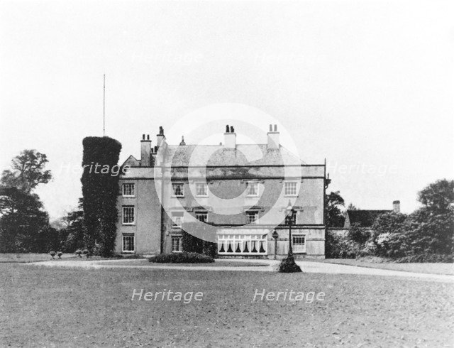 Aspley Hall, Nottinghamshire, 1925. Artist: Unknown