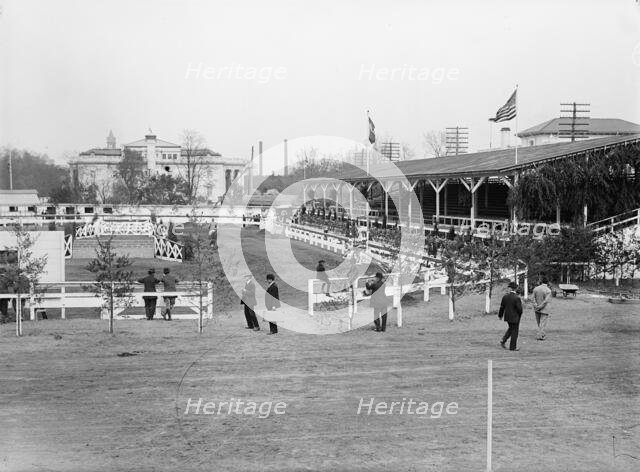 Horse Shows, General View, 1914. Creator: Harris & Ewing.