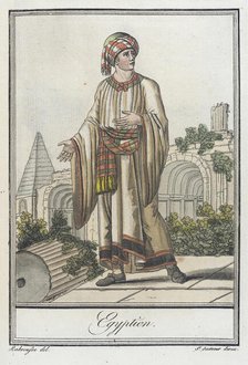 Costumes de Différent Pays, 'Egyptien', c1797. Creators: Jacques Grasset de Saint-Sauveur, LF Labrousse.