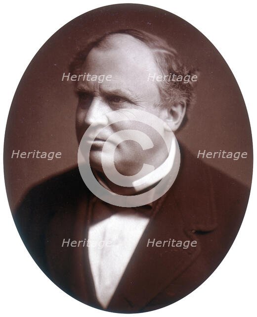 Edward Stanley, 15th Earl of Derby, politician and statesman, 1881. Creator: Lock & Whitfield.