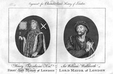 Lord Mayors of London, (c1784). Artist: James Record.