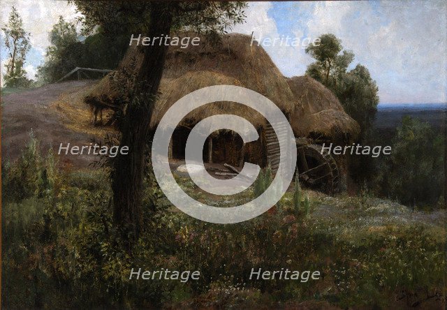 Old mill, 1893. Artist: Polenov, Vasili Dmitrievich (1844-1927)