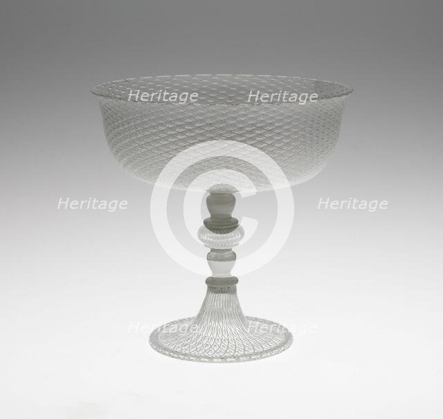Tazza, Venice, Early 17th century. Creator: Unknown.