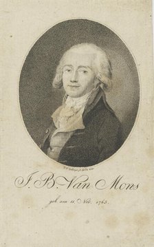 Portrait of Jean-Baptiste Van Mons (1765-1842) , 1800. Creator: Bollinger, Friedrich Wilhelm (1777-1825).