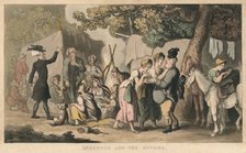 'Dr Syntax and the Gypsies', 1820. Artist: Thomas Rowlandson.