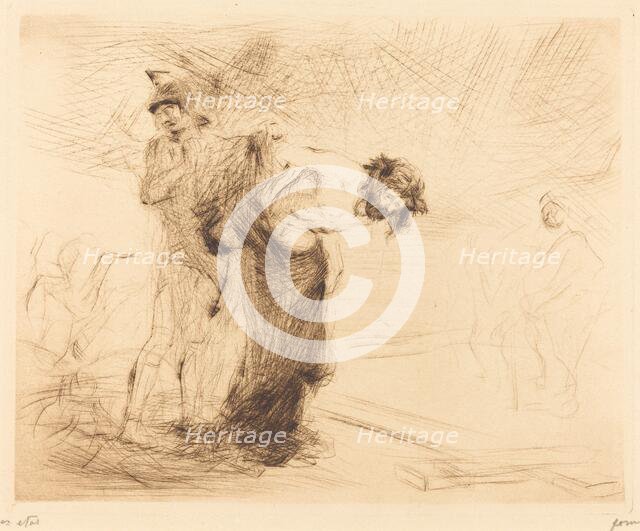 Christ Stripped of His Clothes, 1909. Creator: Jean Louis Forain.