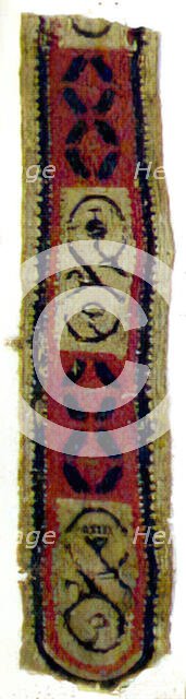 Textile Fragment, Coptic, 6th century. Creator: Unknown.