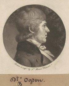 David Bayard Ogden, 1799. Creator: Charles Balthazar Julien Févret de Saint-Mémin.