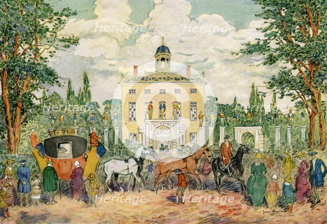 Timothy Dexter House, Newburyport, Massachusetts, USA, c18th century (1921).Artist: James Preston