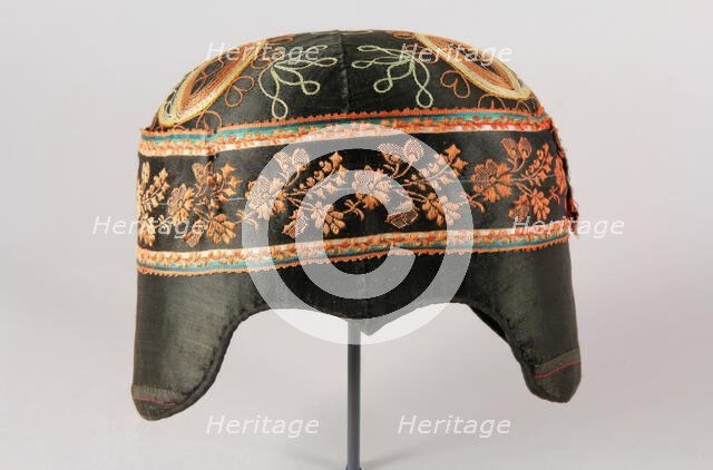 Bind cap, 1775-1799. Creator: Unknown.