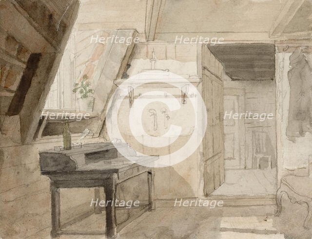 Interior, 1840-1873. Creator: Robert Wilhelm Ekman.