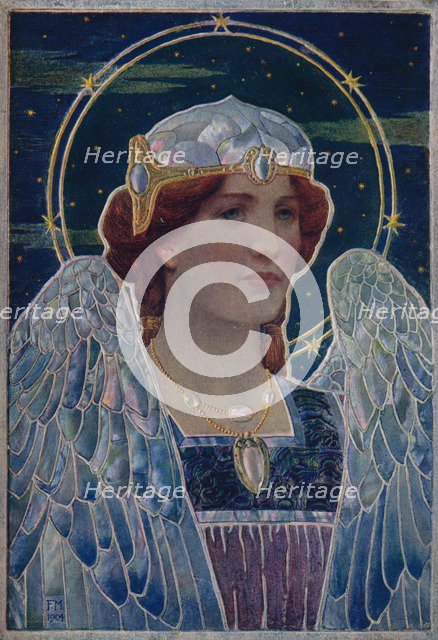 'The Angel of Night', c1900. Artist: Frederick Marryat.