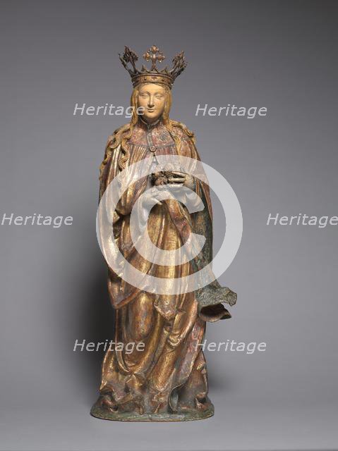 Saint Elizabeth of Hungary, c. 1515. Creator: Mätthaus Kreniss (German).