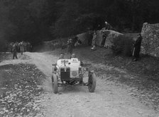 Special trials car competing in a motoring trial, Nailsworth Ladder, Gloucestershire, 1930s.. Artist: Bill Brunell.