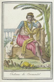 Costumes de Différents Pays, 'Indienne du Coromandel', c1797. Creators: Jacques Grasset de Saint-Sauveur, LF Labrousse.