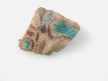 Glass Fragment from a Vessel, Coptic, 4th-early 5th century. Creator: Unknown.