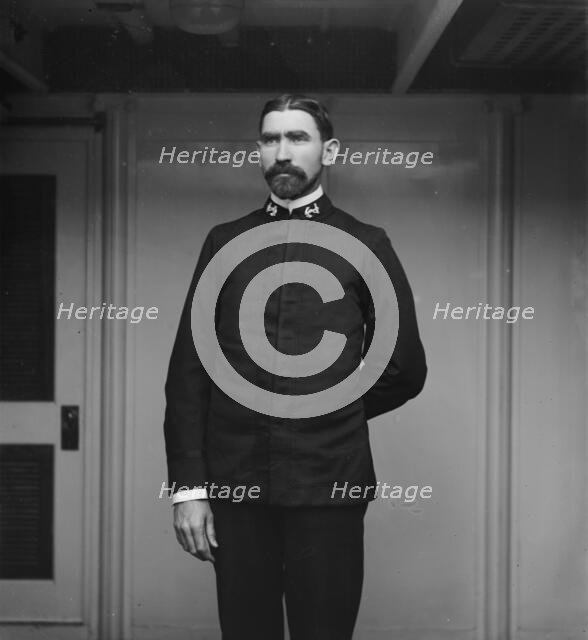 U.S.S. Brooklyn, Mr. Long, between 1896 and 1899. Creator: Unknown.