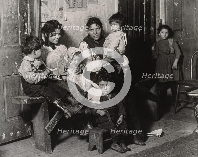 An Italian Home Near Hull House, 1910, Printed 1920s. Creator: Lewis Wickes Hine.