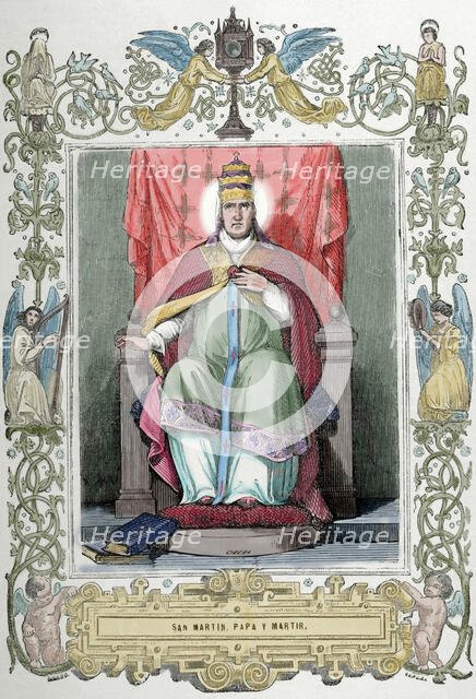 Maximus the Confessor, 1852.  Creator: Cibera.