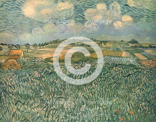 'Landscape Near Auvers', June 1890, (1947).  Creator: Vincent van Gogh.