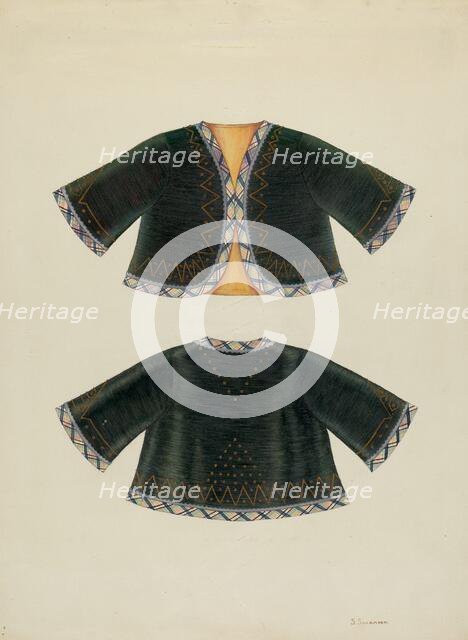 Lady's Bolero, c. 1940. Creator: Syrena Swanson.