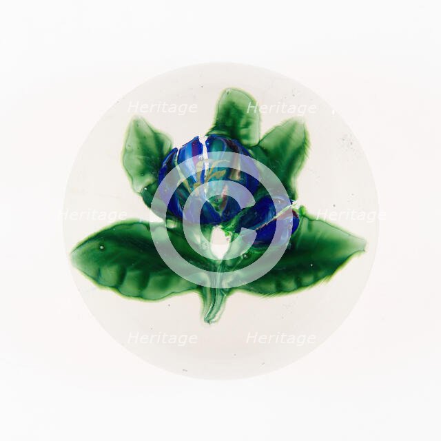 Paperweight, France, 19th century. Creator: Clichy Glassworks.