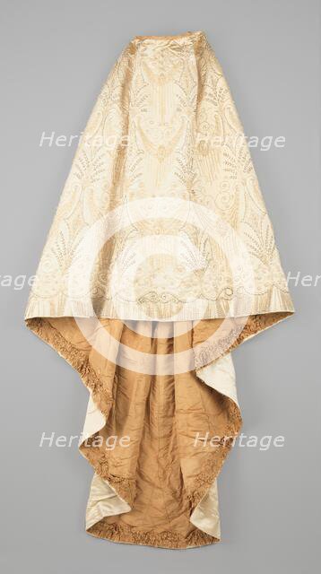 Evening dress, French, ca. 1895. Creator: House of Worth.