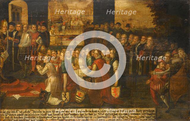 Allegory of the Tyranny of the Duke of Alba in the Netherlands, c.1622-c.1630. Creator: Anon.