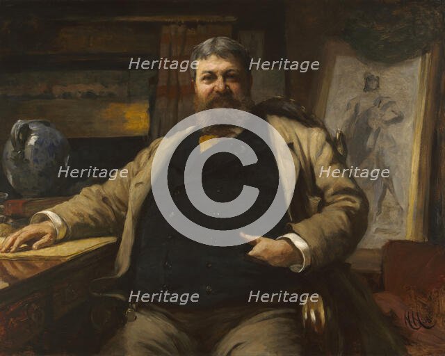 H. H. Richardson, 1886. Creator: Hubert von Herkomer.