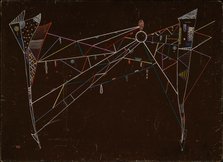 The Net (Das Netz), 1942. Creator: Kandinsky, Wassily Vasilyevich (1866-1944).