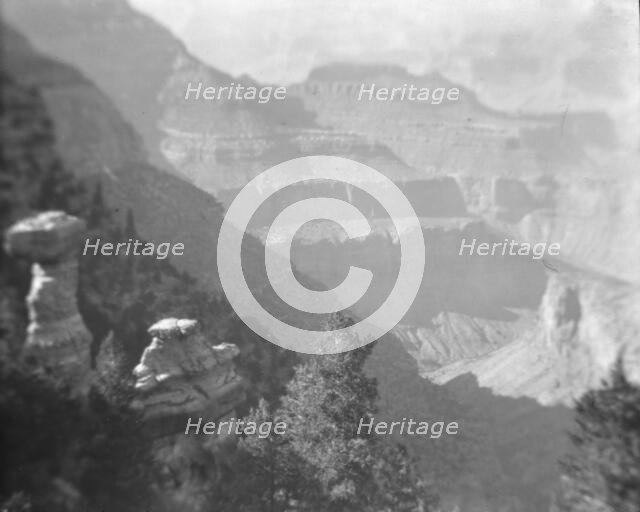 Grand Canyon, Arizona, between 1899 and 1928. Creator: Arnold Genthe.