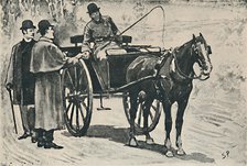 'We Got Off, Paid Our Fare.', 1892. Artist: Sidney E Paget.