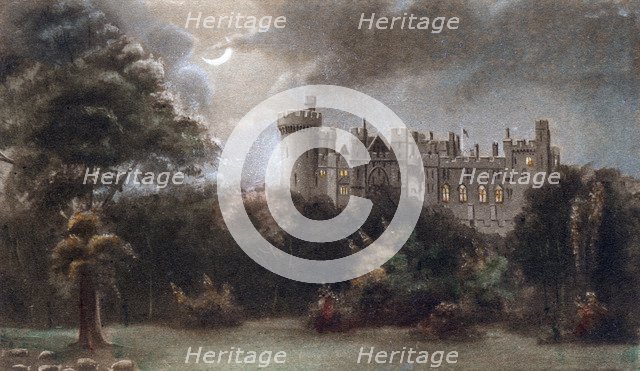 Arundel Castle, Arundel, West Sussex, c1920s-c1940s. Artist: Unknown