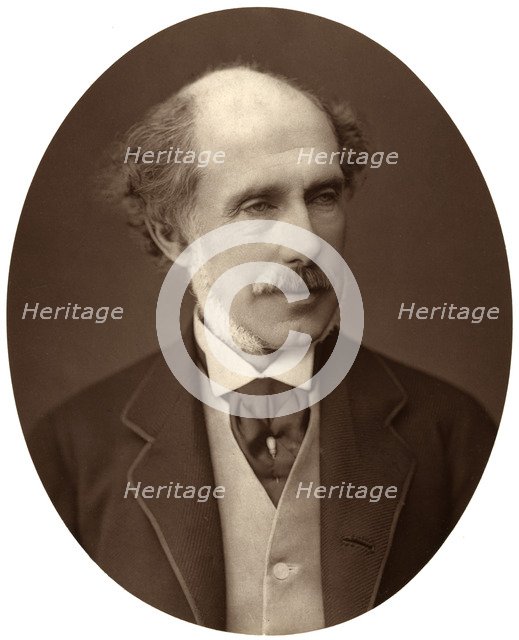 Right Hon William Francis Cowper-Temple, MP for South Hampshire, 1876.Artist: Lock & Whitfield