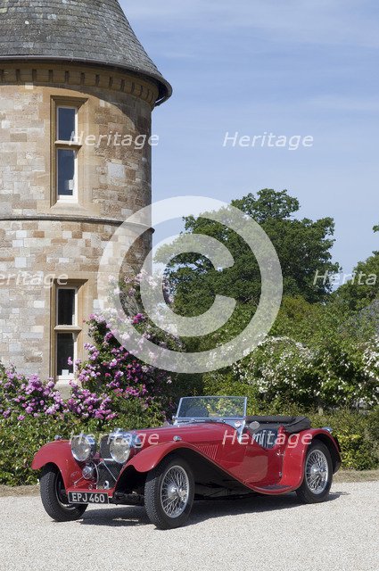 1937 SS 100 Artist: Unknown.