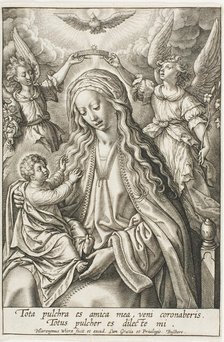 Virgin and Child, before 1619. Creator: Jan Wierix.