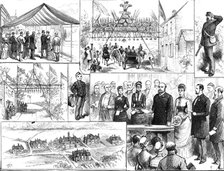 Opening of the Homes for Little Boys at Swanley by the Prince and Princess of Wales, 1883. Creator: Unknown.